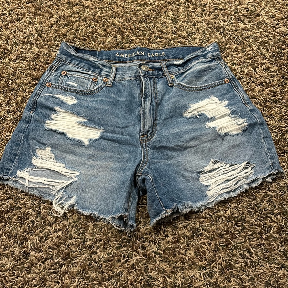 american eagle jean shorts